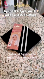 SOLUSI HIJAB - Hijab Shaper Tape AYUMEERA BASIC - Isi 5 STRIP | Hijab Tegak Paripurna