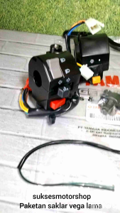 Paketan Saklar Set Kiri Kanan + Master Rem Rumah Minyak + Handle Rem + Swit Rem Yamaha Crypton Vega Lama Jupiter Lama 2000 - 2004