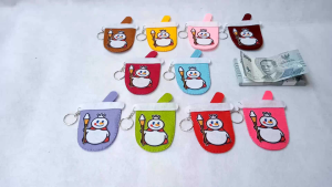 Amplop & Gantungan Kunci Mixue Flanel