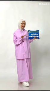 RAINCOAT JAS HUJAN ROK AKULA 100% ORIGINAL