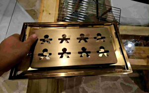 portable collapsible bbq griller IGT top table compatible