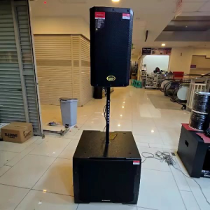 Karaoke Set DUSENBERG 2 Subwoofer 12 Inch Speaker aktif 12 Inch Dan 2 Mic Wireless Karaoke Smart Tv Youtube.. New..!!!