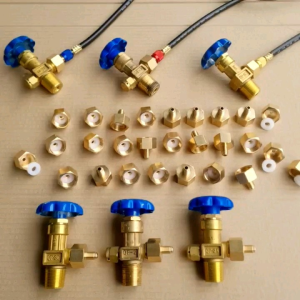 Đầu chuyển đổi Oxy_Nito sang dây nạp Gas điện lạnh