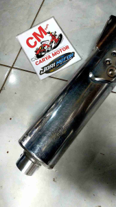 promo jual knalpot standar Suzuki Shogun SP old lama PNP Arashi asli original c0p0tan bawaan motor terlaris