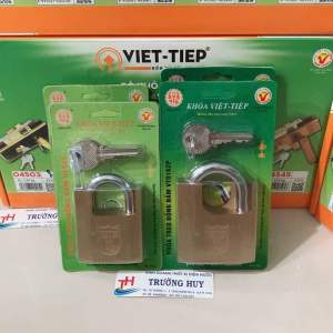 [chính hãng] khoá đồng bấm chống cắt Việt Tiệp 0162P - Bảo hành 2 năm