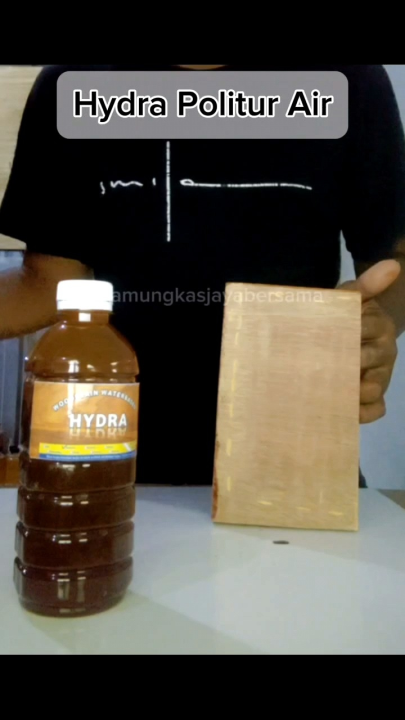 Cat Plitur Warna Coklat Hitam Kuning Murah Pelapis Kayu Bambu Rotan Triplek Lisplang GRC 250ml Hydra Seperti Plitur PROPAN BOYO MOWILEX