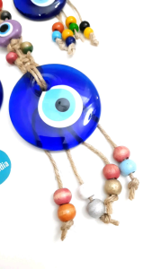 Hiasan Pajangan Rumah Blue Eye Asli Turki - Evil Eye Boncuk Turkish - Souvenir Oleh-oleh Turki
