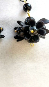 Hijabnur1 - Sepasang Anting Hijab Bunga Handmade