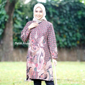 Aluna Batik Wanita Tunik Premium TBA 062