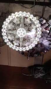 Parol Tala Capiz Christmas Lantern 25 inches size