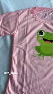 Atasan lengan pendek anak usia 2-10thn kaos oblong anak cewek cowok