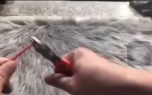 Kìm bấm dây điện Nhật 6inch rất sắc bén vỏ cách điện rất tốt