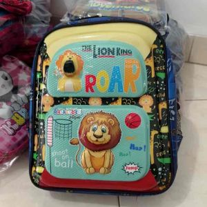 TAS SEKOLAH ANAK TK LAKI-LAKI 3D TIMBUL NYALA BER LED KARAKTER