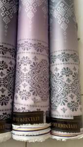 TERBARU | Bahan Deyor | Wangi Lavender | Kain seragaman | Kain sarimbit
