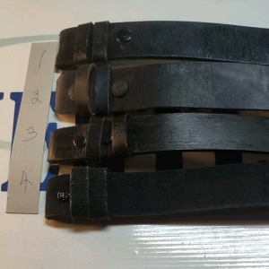 สายเปล่าเข็มขัดนักศึกษา34มมเนื้อหนังแท้ฟอกฟาดสีดำของใหม่เก่าเก็บdumbbell