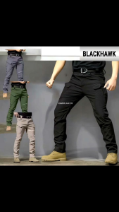 CELANA TACTICAL PANJANG PREMIUM BAHAN TEBAL CELANA CARGO BLACKHAWK