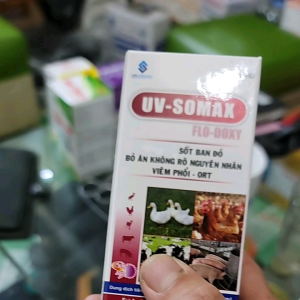 Chai Uv-Somax (flodoxy) Sốt Phát Ban Đỏ Bỏ Ăn Không Rõ Nguyên Nhân Ở Thú Cưng