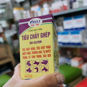 Chai Tiêu Chảy Ghép Ký Sinh Trùng Máu Teo Lườn Tụt Cân Đầu Đen Phân Xanh Phân Vàng Dùng ChoThú Cưng