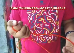 INDOOR TRAINER ROLLER BELT 5MM X 195CM (3-5 YEARS) ORANGE  5MM THICKNESS MORE DURABLE