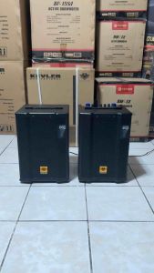 Original Kevler KR-708A 300 Watts 8" 2-Way Bass Reflex Active Speaker Speaker