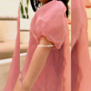 DRESS ANAK CEWE ORGANZA BALON JOLIE DRESS PESTA PREMIUM