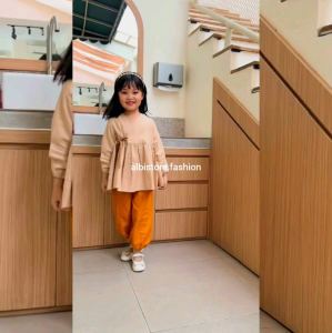 CELANA ANAK RUBBY CELANA LINEN CELANA PANJANG ANAK PEREMPUAN
