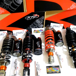 ORIGINAL SHOCKBREAKER SHOCK KTC EXTREME RACING KLIK AKTIF REBOUND TABUNG ATAS MATIC 340MM PNP HONDA VARIO 160 CBS/ VARIO 160 ABS