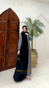BINTANG EXLUSIVE GAMIS CANTIK TERBARU"GAMIS MADEIRA DRES" AMORE BY RUBY