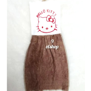 Lap tangan handuk gantung karakter: Lap tangan microfiber