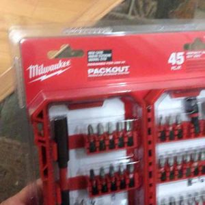 Milwaukee SHOCKWAVE Impact Duty Steel Driver Bit Set (45-Piece) Power Tool Drill Accessories