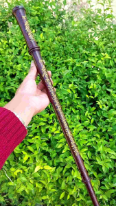 tongkat komando kayu galih asem ukir