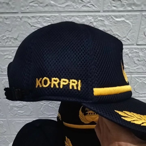 TOPI KORPRI / TOPI ASN / TOPI PNS DOUBLE MESH