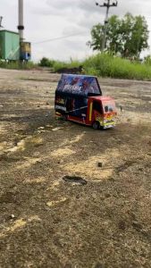 Miniatur truk oleng Remote control Baterai cas/chargers full variasi