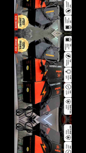 YADEA RS20 / GT20 Original 72V Fast Charger - 100% Original Product - 6 Indicator Lights Display - Automatic Power Cut-Off When Full