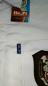 HEPI Baju SD lengan pendek seragam sekolah
