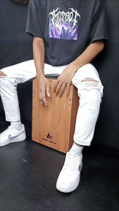 kajon duduk premium akustik coklat original