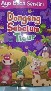 buku dongeng sebelum tidur full colour (19×26cm)