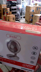 LAMPU MEJA KIPAS - AOKI AF 811-Y