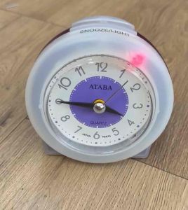 ATABA Alarm Clock TD8322 red