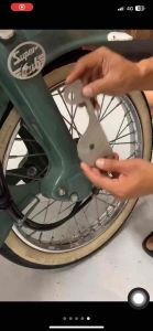 Bát gánh xe cub 81 82 78 86 Én Dame chất liệu nhôm & inox dầy dặn độ chính xác cao