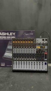 Mixer Ashley Super M8 Original 10 Channel Bluetooth Usb Connect To PC Mixing Ashley Super M 8 ( BISA COD ) new model