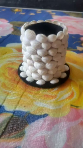 Tempat Pensil Kerang Unik & Pot Bunga Kerang Prakarya