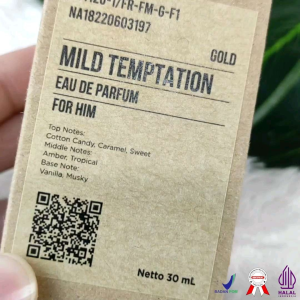 Marui Scent House - MILD TEMPTATION - EDP Eau De Parfume 30mL - Parfum Cowok Tahan Lama