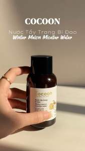 Nước tẩy trang Cocoon bí đao làm sạch dịu nhẹ 140ml / 500ml cho da dầu