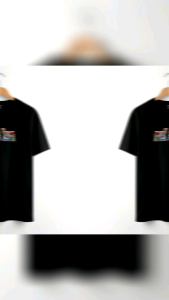 T-Shirt HLGN Artificium Black Pria Distro Premium Lengan Pendek
