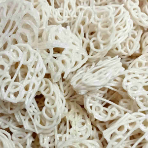 1KG.KERUPUK MENTAH KERUPUK MAWAR RAFAEL PUTIH