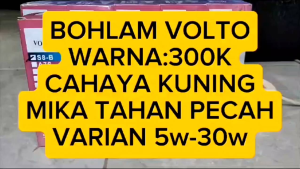 BOHLAM LED / LAMPU LED CAHAYA KUNING VOLTO