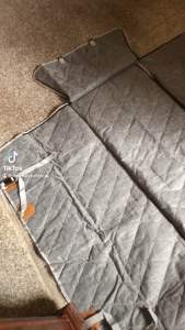 รถยนต์ มีซิปสำหรับสุนัข แมว Pet Car Seat Cover คลุมเบาะรถกันน้ำกันรอย ผ้าสูงผ้ารองสุนัข รองเบาะรถ สำหรับมีแผ่นผ้าใหญ่