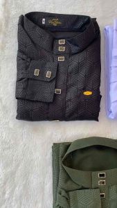 Gamis Jubah Laki Laki Dewasa Remaja Motif Hexagon