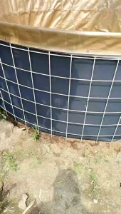 Kolam Terpal Bulat Bahan Korea A20 ( Tinggi 12m)